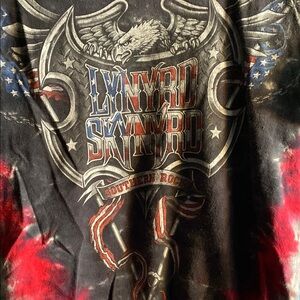 Lynyrd Skynyrd Southern Rock Tee - Black, Blue, Red